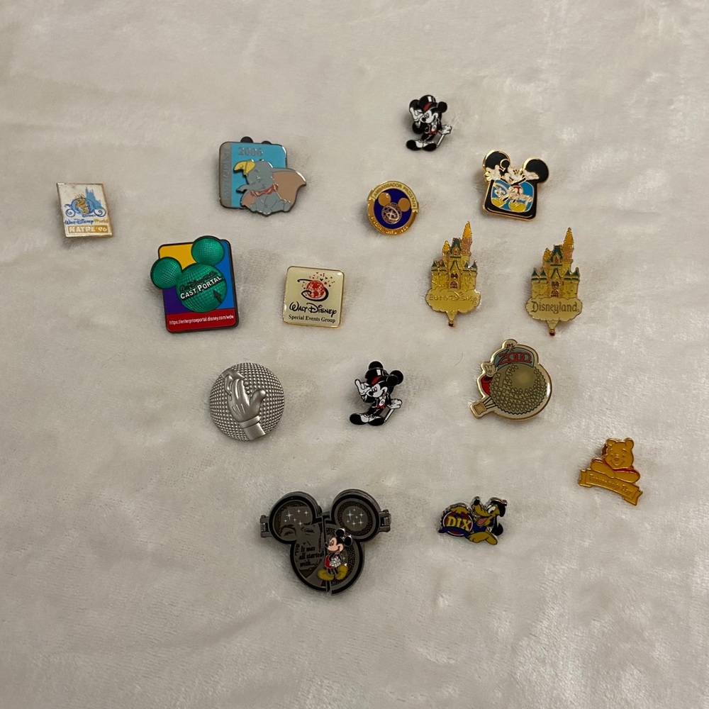 Assorted Vintage Disney Pins